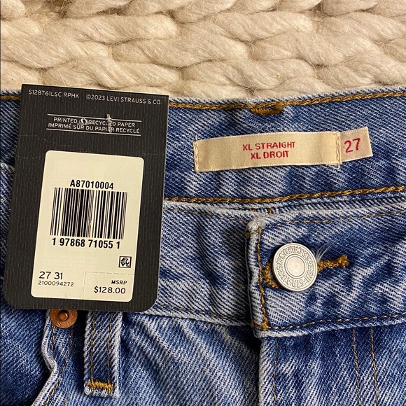 Levi’s XL Straight 27/31 Thanks Friend - Picture 7 of 12